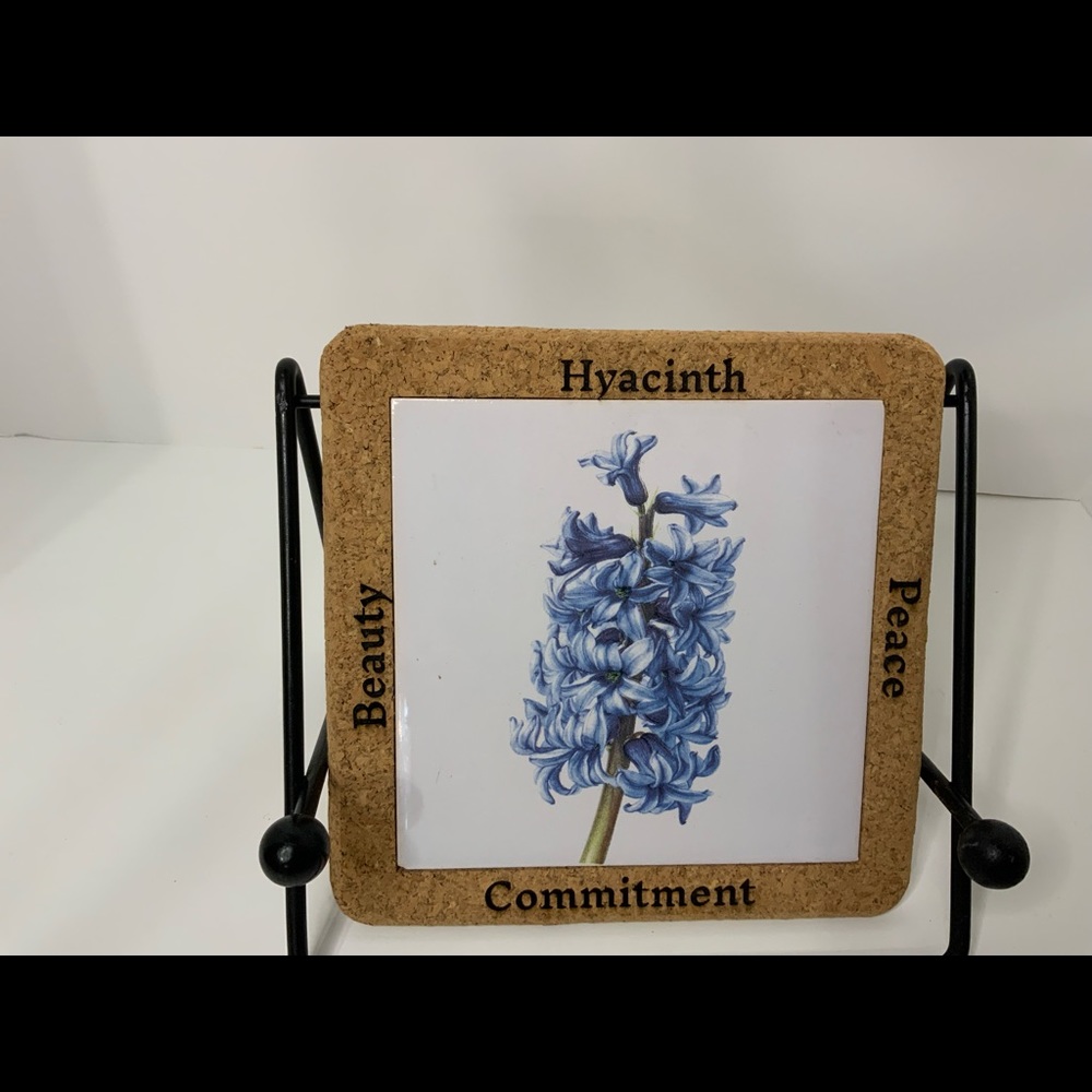 Mushland New Cork Hyacinth Tile Trivet